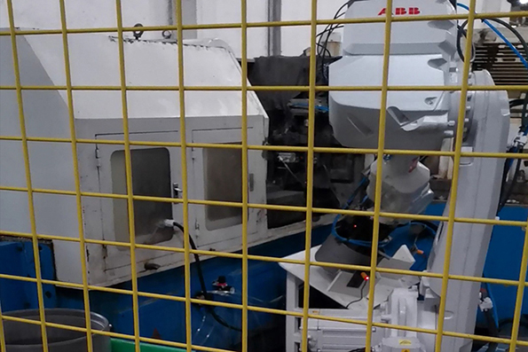 ABB工業(yè)機(jī)器人機(jī)床上下料